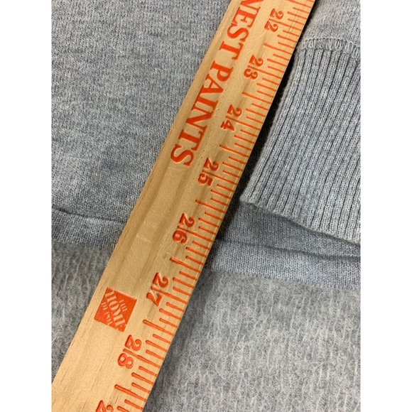 The North Face Cotton/Wool‎ Quarter Zip Pullover Sweater (Men's Large) Gray - Picture 6 of 13